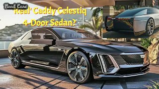 Imagined Transformation: 2026 Cadillac Celestiq EV Envisions a Luxurious 4-Door Land Yacht