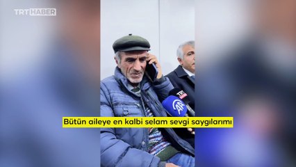 Cumhurbaşkanı Erdoğan, şehit Öztürk'ün babasıyla görüştü