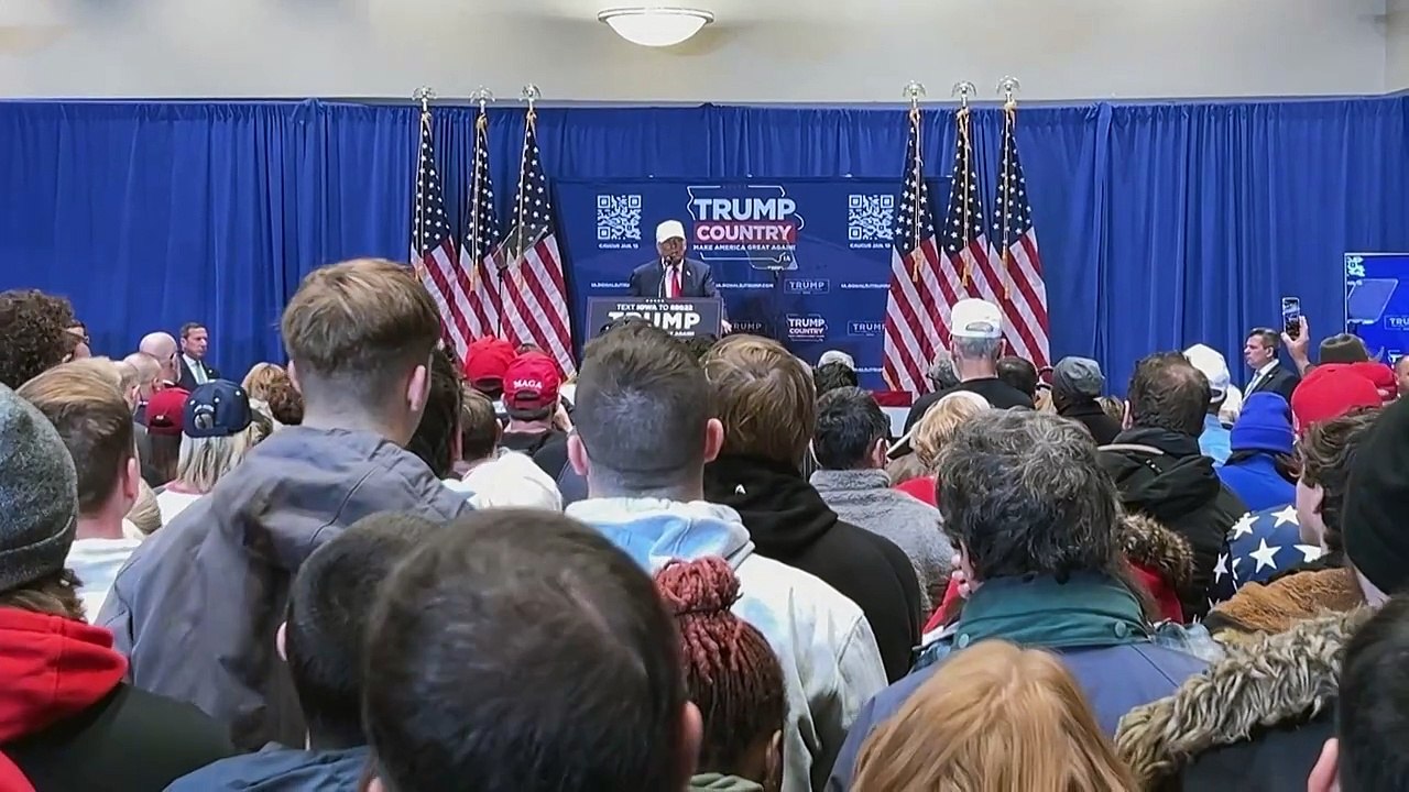 "Wir machen alle Fehler": Trump-Anhänger bei Vorwahl in Iowa unbeirrt
