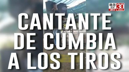 "Fede el original" sacó un arma y disparó diez veces en pleno show