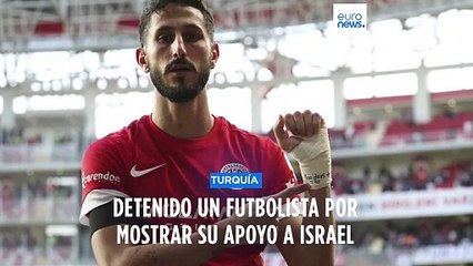 Despedido de la Superliga turca de fútbol por mostrar su apoyo a Israel