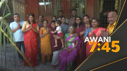 Meriahnya sambutan Ponggal di rumah panjang Bukit Kiara