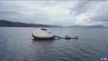 In the middle of a fjord: The floating iris restaurant