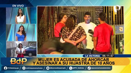 Tragedia en La Victoria: mujer es acusada de ahorcar y asesinar a su hijastra de 10 años