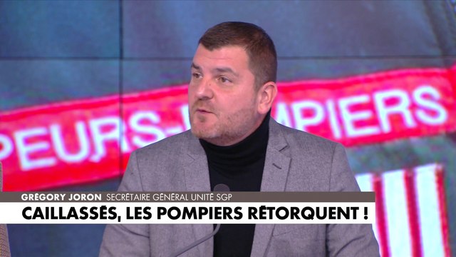 Grégory Joron : «Pourquoi est-ce qu'on attaque les pompiers ?»
