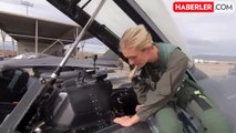 Amerika Hava Kuvvetleri'nde görev yapan kadın savaş pilotu, Amerika güzeli seçildi