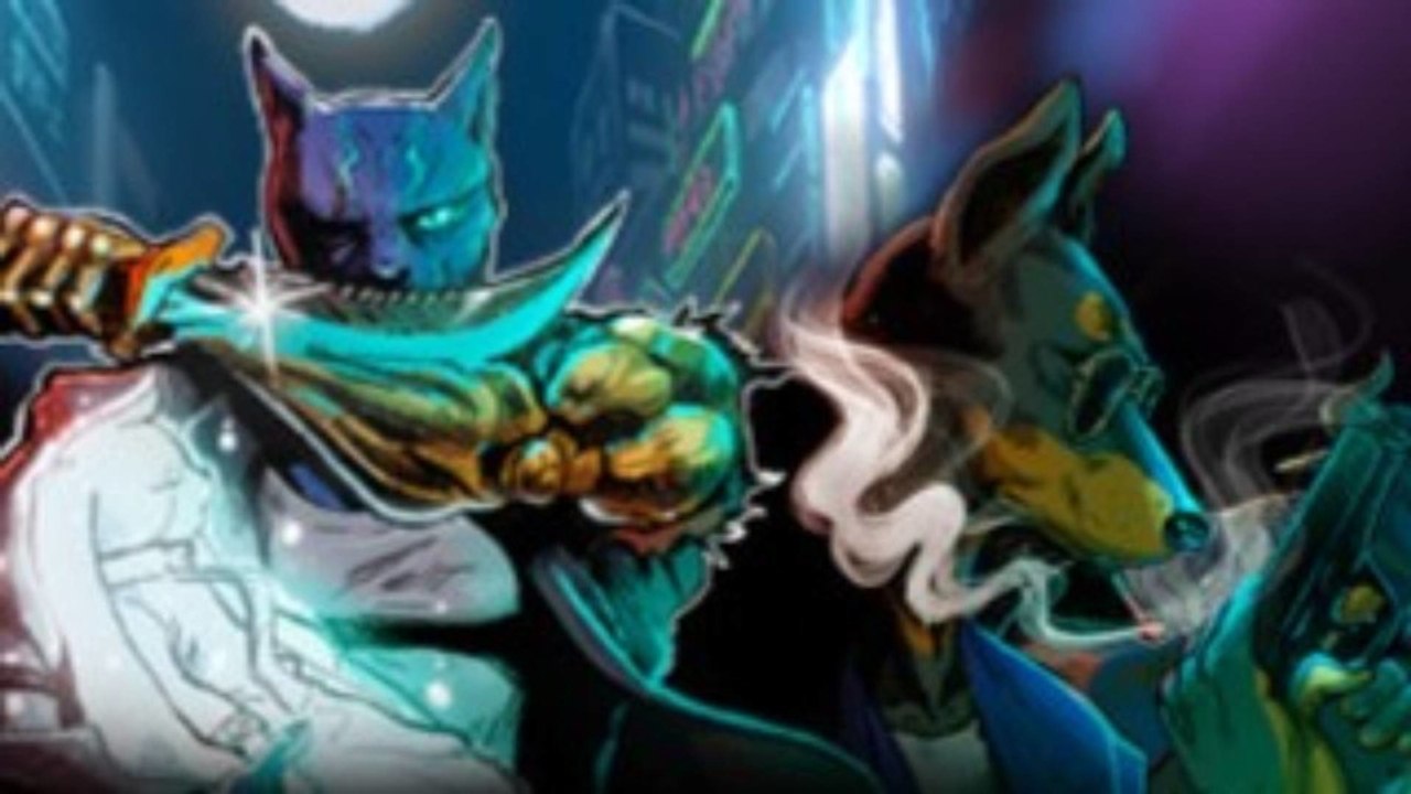 Kusan sieht aus wie Hotline Miami in einer südostasiatischen Sci-Fi-Stadt