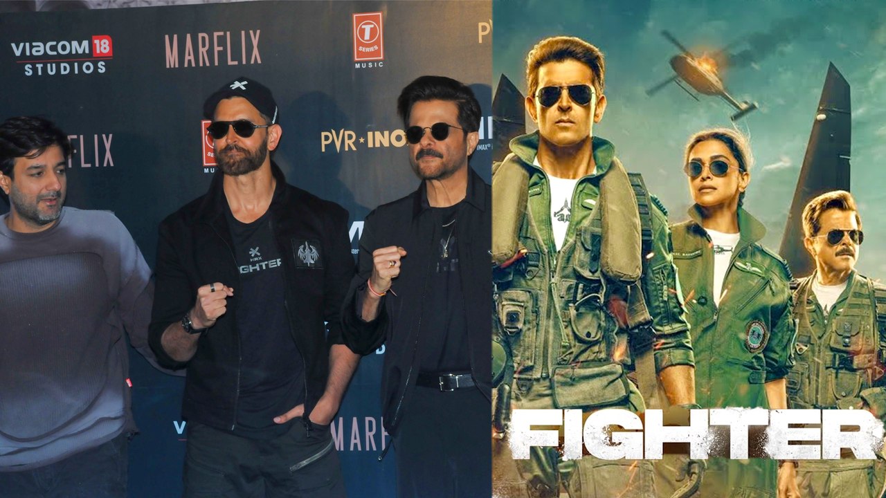Fighter Trailer Launch Event: Hrithik Roshan, Anil Kapoor, Siddharth Anand & Akshay Oberoi In Action
