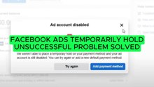 Facebook Ads Temporarily Hold Unsuccessful_ Problem Solved _ 2026 Solution