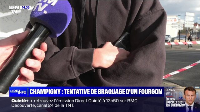 On a entendu d'un coup dix coups de feu : un témoin de la tentative de braquage d'un fourgon blindé témoigne