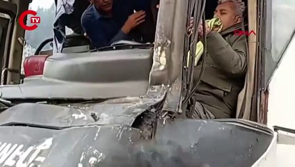 Hatay'da işçi servisleri çarpıştı: Çok sayıda yaralı var!