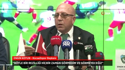 Engin Koyun: Böyle bir rezilliği hiçbir zaman görmedim ve görmeyeceğiz