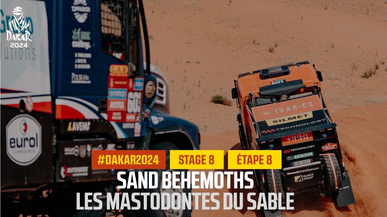 Sand behemoths - Stage 8 - #Dakar2024