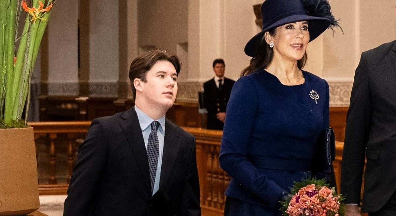 Primer acto oficial de los reyes Federico y Mary de Dinamarca