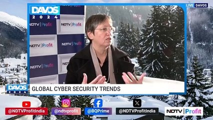 Check Point CTO Dorit Dor On Cybersecurity, Gen AI | Davos WEF 2024 | NDTV Profit