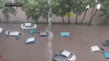 الإعصار بلال يتسبب بفيضانات كبيرة في موريشيوس