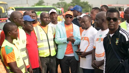 Le conseil du patronat des entreprises et des transports routiers engagé pour zéro accident pendant la #CAN2023