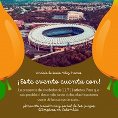 -ANDRÉS DE JESÚS VÉLEZ FRANCO- IMPACTO ECONÓMICO Y SOCIAL DE LOS JUEGOS OLÍMPICOS EN COLOMBIA (PARTE 1) (@AndresdeJesus90)