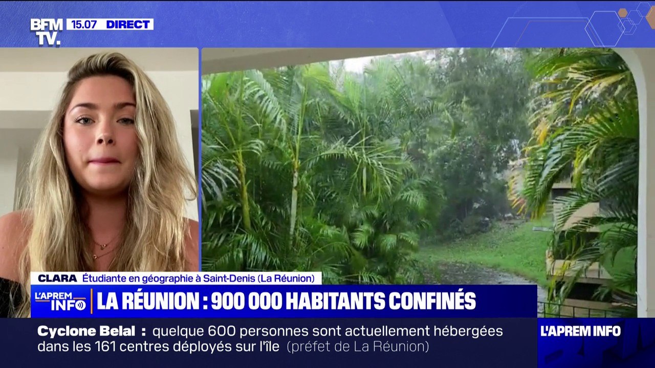 Cyclone Belal: "On a réussi à limiter les dégât...
