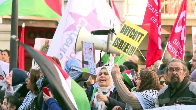 Madrid acoge la presentación de la manifestación estatal contra el genocidio en Palestina