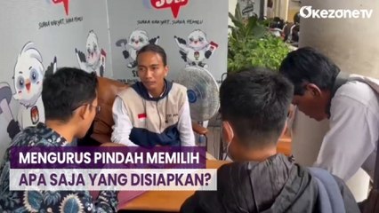 Скачать видео: Jelang Pemilu, Ribuan Orang Mengurus Pindah Memilih di KPU Kota Depok