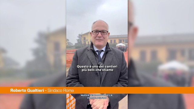 Gualtieri Grande gioia per posa prima pietra scuola a Colleferro