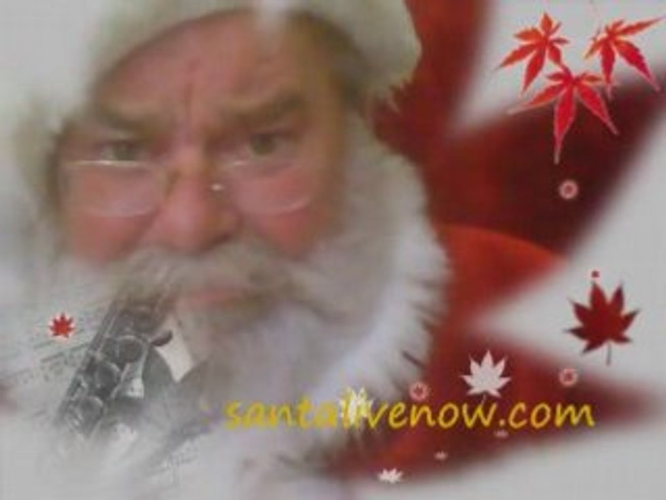 Santa goes to the moon