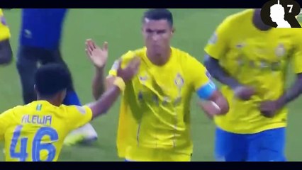 cristiano ronaldo's five brilian goal for al nasser3