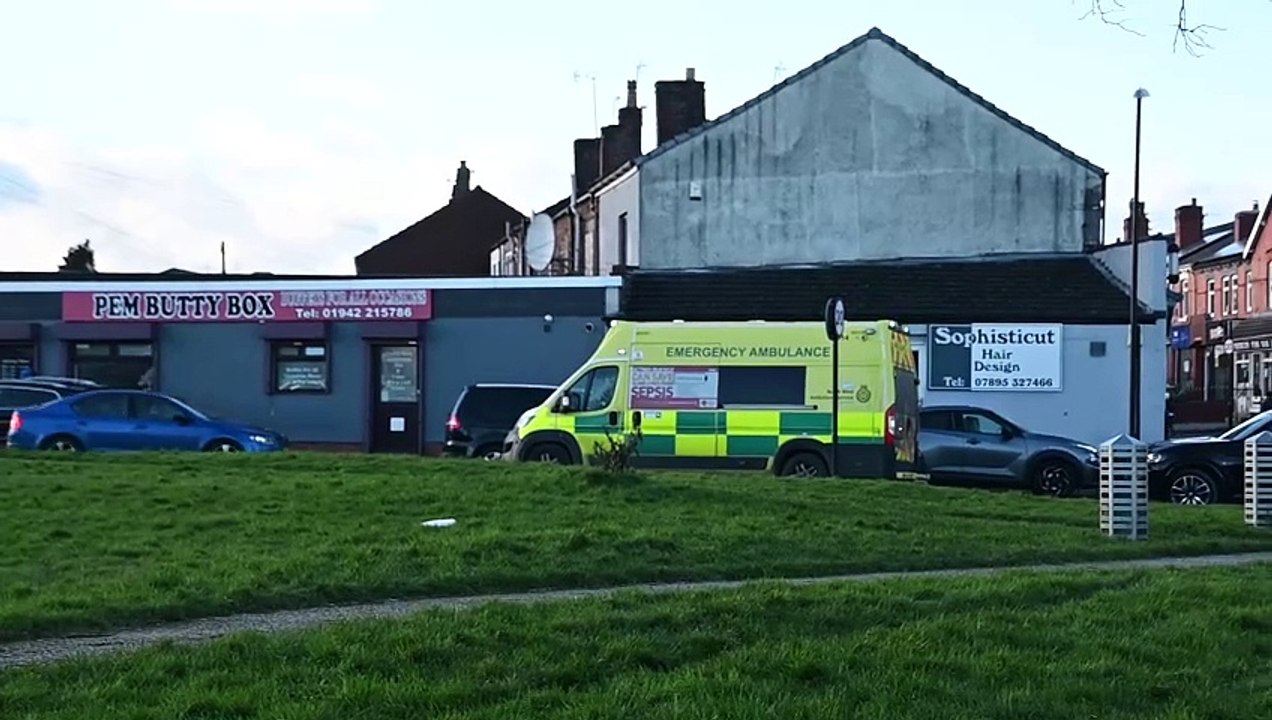 WIGAN: Police on scene at traffic incident