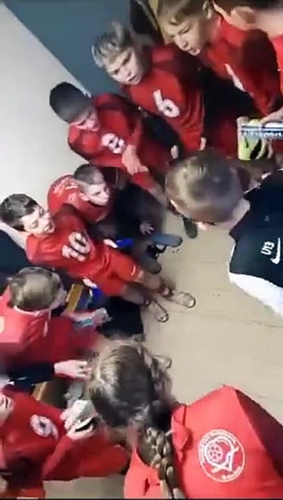 La Coupe U13 PITCH , vidéo du vestiaire