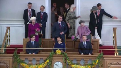 Primer acto oficial de los reyes Federico y Mary de Dinamarca