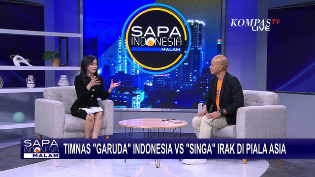 Presidiksi Pertandingan Timnas Garuda Indonesia Vs Singa Irak di Piala Asia