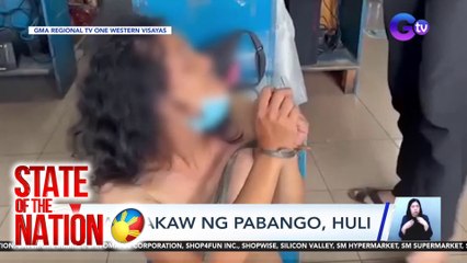 Nagnakaw ng pabango, huli | SONA