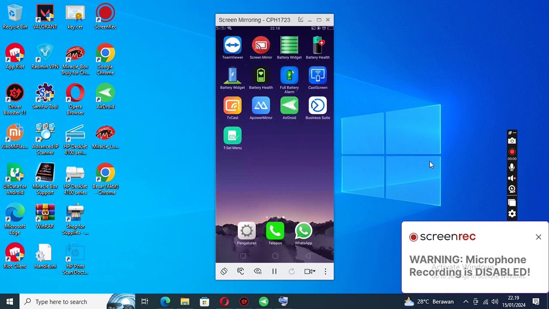 ⁣Cara mengkoneksikan whatsapp android smartphone ke web browser pc
