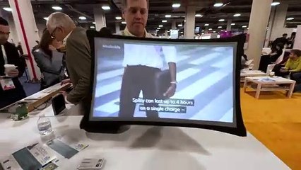 El "SPLAY", una mezcla de proyector y pantalla plegable