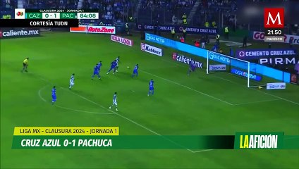 Cruz Azul cae en su debut en el Clausura 2024; pierde por la mínima ante Pachuca