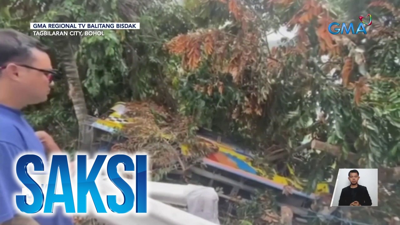 Jeep, nahulog sa bangin; 12 sugatan | Saksi