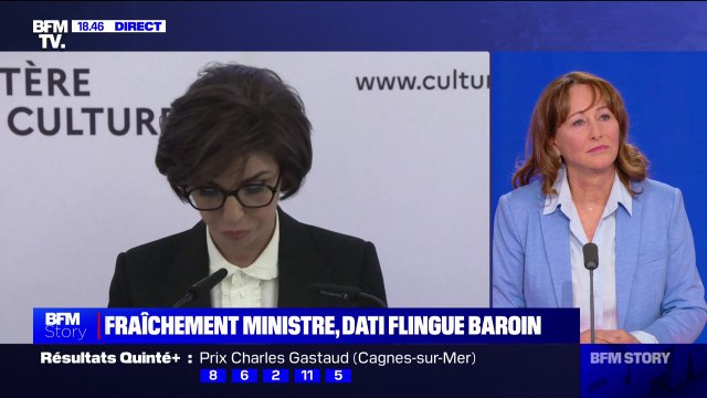 C'est une femme politique expérimentée : Ségolène Royal ne comprend pas les critiques à l'encontre de Rachida Dati
