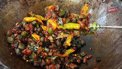 Bendakaya Fry | Vellulli karam | Bhindi fry | బెండకాయ వెల్లుల్లి కారం జిగురు లేకుండా, తక్కువ నూనెతో.