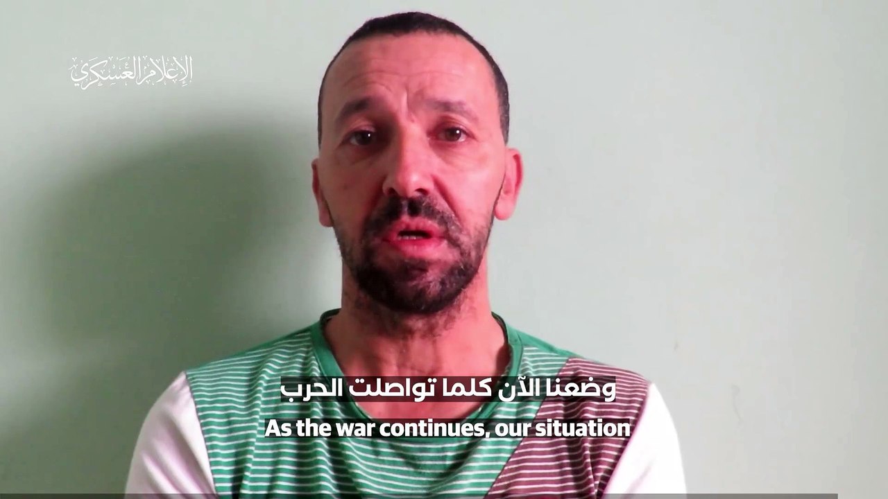 القسام تنشر فيديو جديد للأسرى لديها