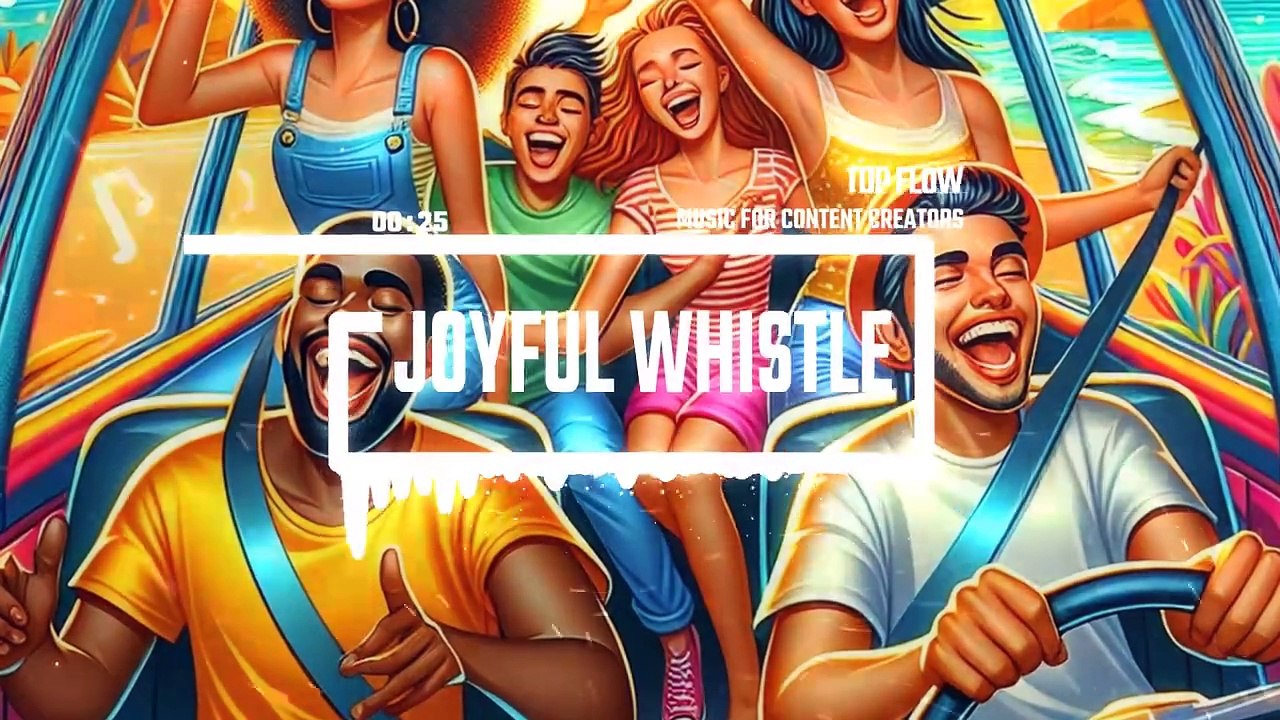 (Music For Content Creators) - Joyful Whistle, Vlog & Background Music by Top Flow