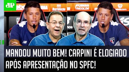 SHOW DE HUMILDADE e LUCIDEZ! Carpini dá 1ª ENTREVISTA no São Paulo, e APRESENTAÇÃO É ELOGIADA!