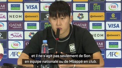 Corée du Sud - Kang-In Lee affirme "apprendre beaucoup" aux côtés de Son et Mbappé