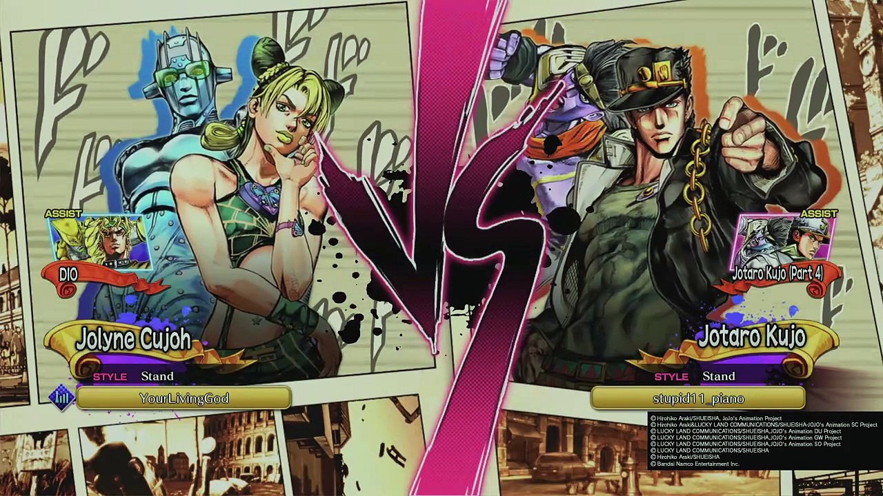 JoJo's Bizarre Adventure PS5 : All-Star Battle R : YourLivingGod Vs Stupid 11_Piano