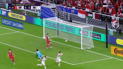 أهداف مباراة إندونيسيا 1 ✘ 3 العراق في كأس الأمم الأسيوية الجولة 1