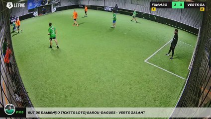 But de Damien(10 tickets LOTO) Barou-dagues - VERTS GALANT