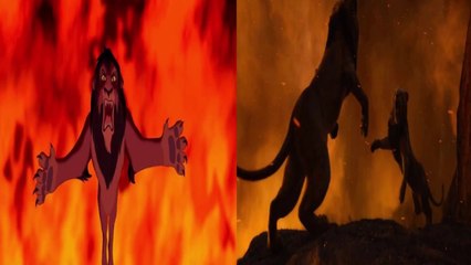 The Lion King (1994/2019) Scar's Death