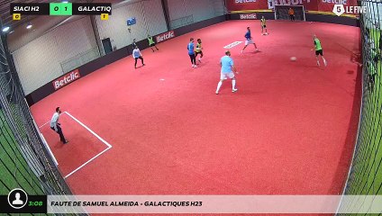 Faute de Samuel Almeida - Galactiques H23