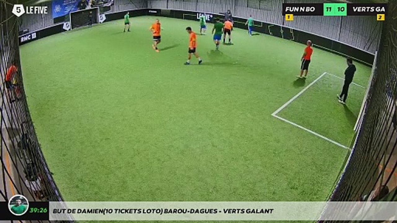But de Damien(10 tickets LOTO) Barou-dagues - VERTS GALANT