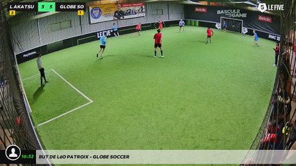 But de Léo Patroix - GLOBE SOCCER